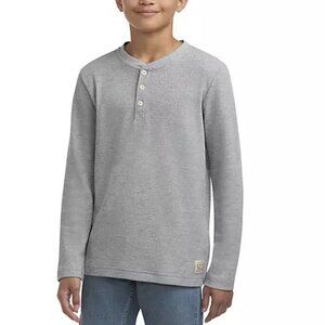 Levi's Boys Thermal‎ Henley Long Sleeve Tee
